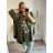 Tunika dlouhý rukáv dámská nadrozměr (3XL/4XL ONE SIZE) ITALSKÁ MÓDA IMWQ23126