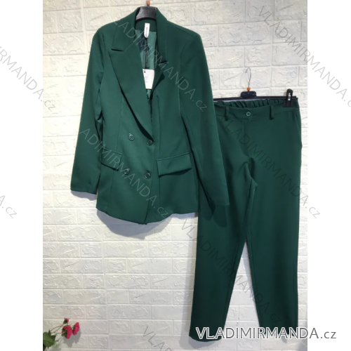 Damen-Set aus elegantem Rock und Blazer mit langen Ärmeln (Einheitsgröße S/M) ITALIAN FASHION IMPGM234541
