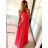 Elegantes kurzes Damenkleid (sml) ITALIENISCHES MODA IM919014   Lachs
   S/M