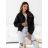 Herbst-Langarmjacke für Damen (Einheitsgröße S/M) ITALIAN FASHION IMD23741
