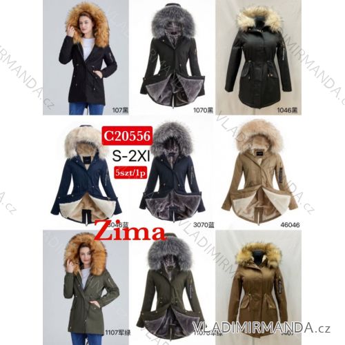 Winterparka-Mantel für Damen (S-2XL) POLISH FASHION PMWC23C20556