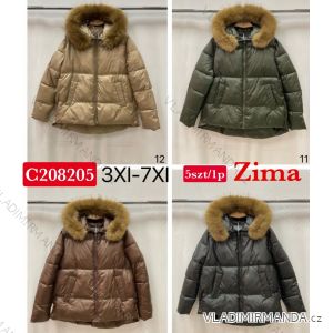 Damen-Winterjacke in Übergröße (3XL-7XL) POLISH FASHION PMWC23C208205