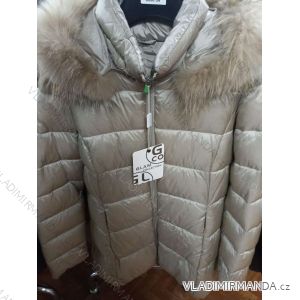 Damen Zip Hoodie / Sweatshirt (L / XL ONE SIZE) ITALIAN FASHION IMP21156