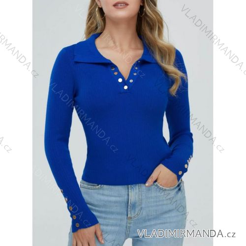 Damen-Strickpullover mit langen Ärmeln (Einheitsgröße S/M) ITALIAN FASHION IMM22FD9073