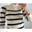 Kurzer Damenpullover mit Knopfleiste und langen Ärmeln (S/M EINHEITSGRÖSSE) ITALIAN FASHION IMPBB23Y22785
