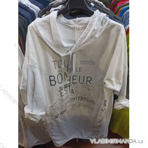 Damen-Kurzarmtunika (uni m / l) ITALIAN FASHION IMBS20015