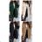 Flauschiger Damenmantel (S/M EINHEITSGRÖSSE) ITALIAN FASHION IMWB23564