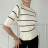 Kurzer Damenpullover mit Knopfleiste und langen Ärmeln (S/M EINHEITSGRÖSSE) ITALIAN FASHION IMPBB23Y22785
