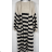 Gestreifter Langarm-Cardigan für Damen (Einheitsgröße S/M) ITALIAN FASHION IMPBB23J23028