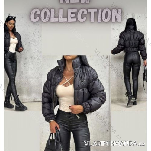 Damen Kunstlederjacke (SML-XL) ITALIAN FASHION IMWA216689
