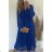 Langarm-Hemdkleid für Damen (Einheitsgröße S/M) ITALIAN FASHION IMWGM23447