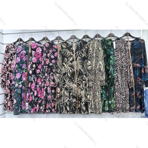 Langarm-Hemdkleid für Damen (Einheitsgröße S/M) ITALIAN FASHION IMWGM23447