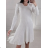 Langarmkleid für Damen (S/M EINHEITSGRÖSSE) ITALIAN FASHION IMPBB232L24157