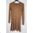 Langarmkleid für Damen (S/M EINHEITSGRÖSSE) ITALIAN FASHION IMPBB232L24157