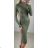 Langarmkleid für Damen (S/M EINHEITSGRÖSSE) ITALIAN FASHION IMPBB232L24157
