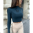 Langarm-Top/Croptop für Damen (S/M ONE SIZE) ITALIAN FASHION IMPLP2386080075