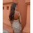 Langes glitzerndes Pailletten-Partykleid mit Trägern für Damen (S/M/L EINHEITSGRÖSSE) ITALIAN FASHION IMPLP2371250014