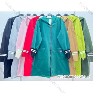 Kleid Oversize Kurzarm Damen (4XL/5XL ONE SIZE) ITALSKÁ MÓDA IM422026