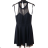 Elegantes Damen-Partykleid mit langen Ärmeln (S/M ONE SIZE) ITALIAN FASHION IM322282 S/M Kerosin