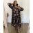 Langarm-Hemdkleid für Damen (Einheitsgröße S/M) ITALIAN FASHION IMWGM23447 2XL/3XL lila