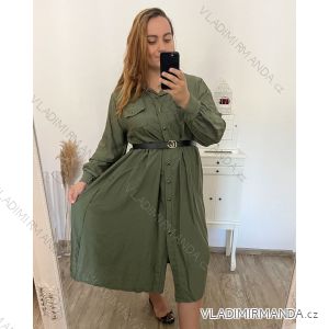 Langarm-Hemdkleid für Damen (Einheitsgröße S/M) ITALIAN FASHION IMWGM23447