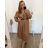 Langarm-Hemdkleid für Damen (Einheitsgröße S/M) ITALIAN FASHION IMWGM23447