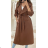 Langarmmantel für Damen (S/M EINHEITSGRÖSSE) ITALIAN FASHION IMPDY231SSH85596/SYI9776