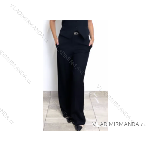 Damenhose mit langem Gürtel (S/M EINHEITSGRÖSSE) ITALIAN FASHION IMPDY23LS20108