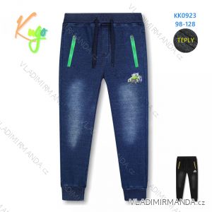 Lange Jeans-Jogginghose für Kinder (98-128) KUGO QK0279