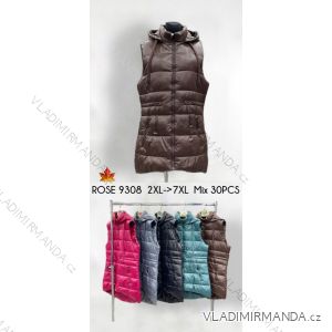 Kabát parka podzimní s kapucé nadrozměr (2XL-7XL) ELLEN ROS ELR239324