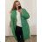 Jacke Mantel gesteppt Oversize Langarm Damen Übergröße (2XL/3XL ONE SIZE) ITALIAN FASHION IMWCT233519