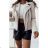 Damen-Langarm-Lederjacke (S-XL) ITALIAN FASHION IMWE23120