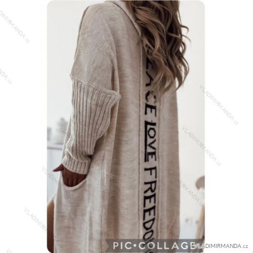 Kleid mit 3/4 Ärmeltasche für Damen (uni sl) ITALIAN Fashion IM3181746