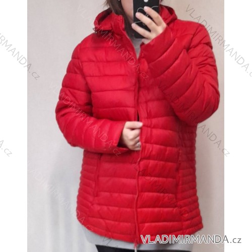 Jacke mit Fell Winter Frauen (S-XL) ATURE MA819RQW-5222 rot 3XL