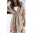 Warmer gestrickter Langarm-Cardigan für Damen (Einheitsgröße S/M) ITALIAN FASHION IMPBB23J1396