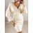 Langärmliges Strickkleid für Damen (Einheitsgröße S/M) ITALIAN FASHION IMPBB23Z5147