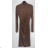 Elegantes Damenkleid mit langen Ärmeln (Einheitsgröße S/M) ITALIAN FASHION IMPBB231100f