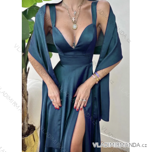 Elegantes trägerloses Sommerkleid für Damen (Einheitsgröße S/M) ITALIAN FASHION IMPBB23O9187