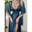 Elegantes trägerloses Sommerkleid für Damen (Einheitsgröße S/M) ITALIAN FASHION IMPBB23O9187