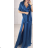 Elegantes trägerloses Sommerkleid für Damen (Einheitsgröße S/M) ITALIAN FASHION IMPBB23O9187