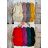 Sweatshirt Kleid/Sweatshirt Verlängerte Langarm Damen Plus Size (XL/2XL ONE SIZE) ITALIAN FASHION IMC22835