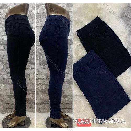 Hose Jeans Jeans lang Damen Oversize (4XL-7XL) TURKISH FASHION TMWL2133007 schwarz 6XL