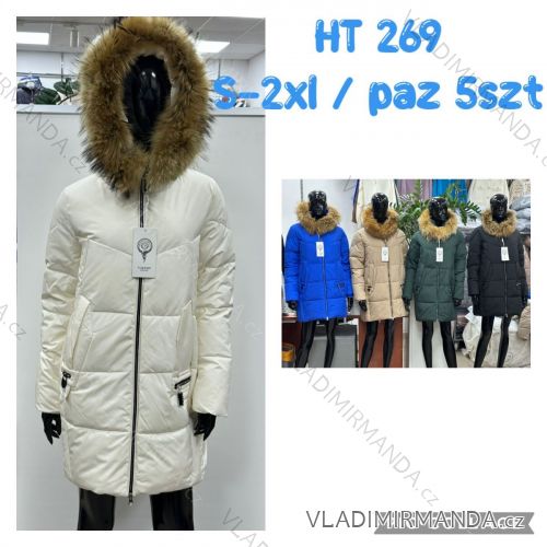 Reißverschluss Kapuzen Langarm Damen Oversized (3XL-8XL) POLISH FASHION PMWT21T21-69
