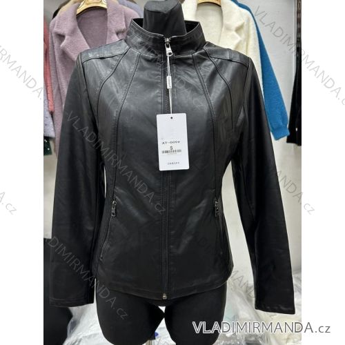 Damen-Lederjacke (S-2XL) POLISH FASHION PMWBG23AT-009