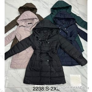 Reißverschluss Kapuzen Langarm Damen Oversized (3XL-8XL) POLISH FASHION PMWT21T21-69