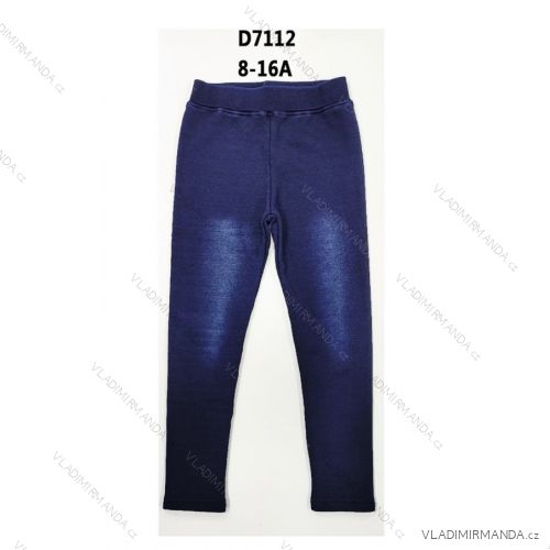 Leggings mit Jeans, isoliert Kinder Jugend Mädchen (8-16 JAHRE) SAISON SEZ22OK-381
