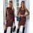 Langes, dehnbares, ärmelloses Sommerkleid für Damen (S / M / L ONE SIZE) ITALIAN FASHION IMWC222492