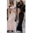 Langes, dehnbares, ärmelloses Sommerkleid für Damen (S / M / L ONE SIZE) ITALIAN FASHION IMWC222492