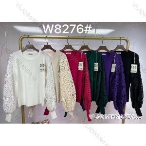 Übergroßer Langarmpullover für Damen (Einheitsgröße S/M) ITALIAN FASHION IMWCA23DH2302