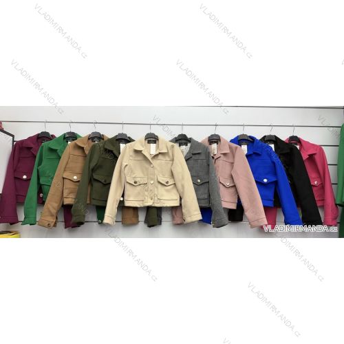 Flauschiger Damenmantel (Einheitsgröße S/M) ITALIAN FASHION IMWKK223668
